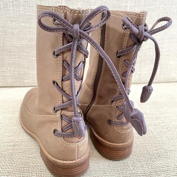 Anthropologie, Miss Albright Boots, Boho Nubuck Leather, Zip Up, Ladies 8 - Picture 7 of 10